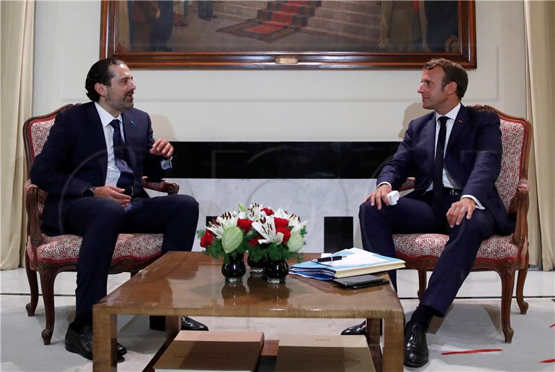 Hariri i Macron razgovarali na večeri o libanonskoj krizi i sastavljanju vlade