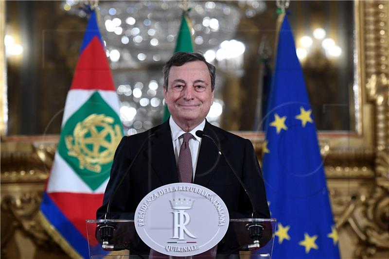 Mario Draghi preuzima kormilo Italije