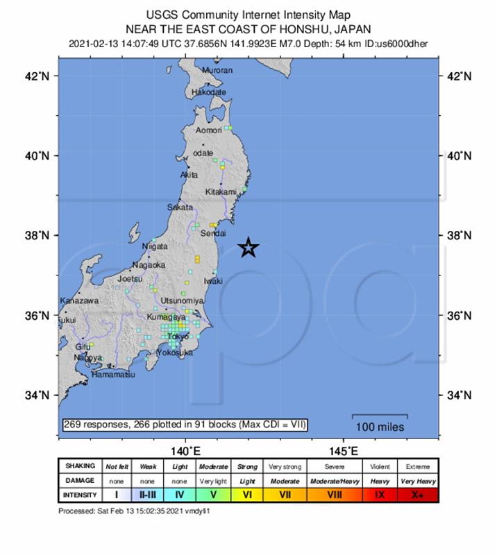 JAPAN EARTHQUAKE