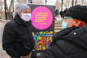 Žene jače od potresa - solidarno sa ženama Banije