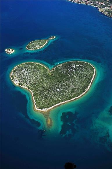 Croatia's heart-shaped island one of most romantic destinations in Europe