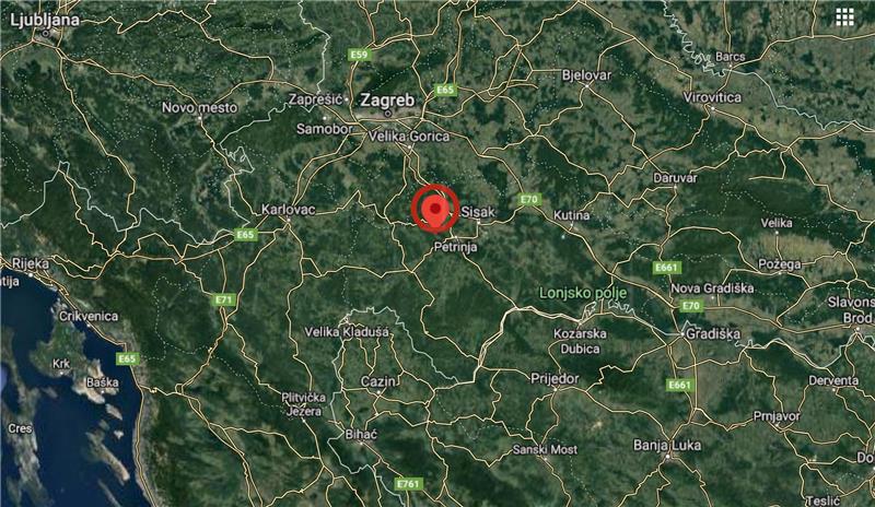 One more aftershock registered in Petrinja