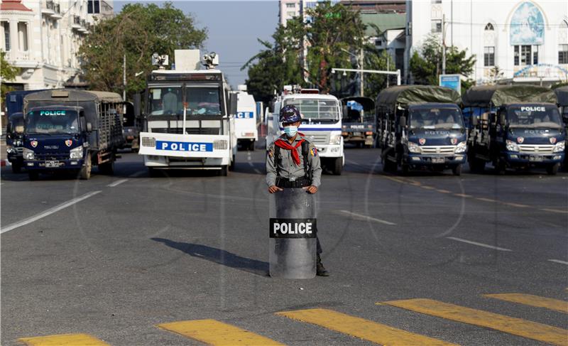 MYANMAR MILITARY COUP PROTEST