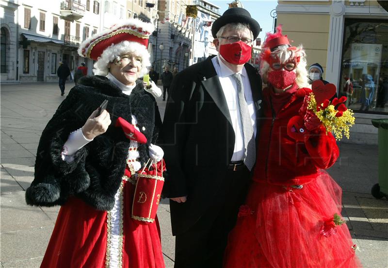 Virtual carnival with 30 groups held in Rijeka