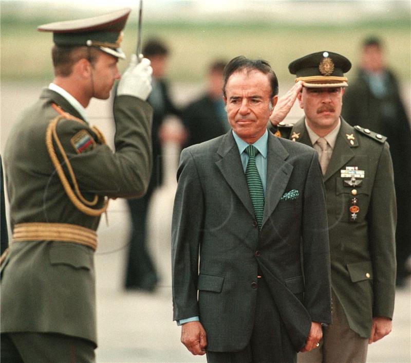 Bivši argentinski predsjednik Carlos Menem umro u 90. godini