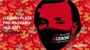 12. Lisinski pleše pod maskama u utorak na otvorenom ispred Lisinskog