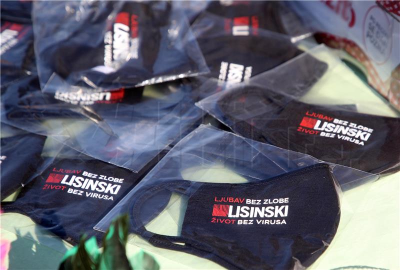 Maskenbal "Lisinski pleše pod maskama" na otvorenom