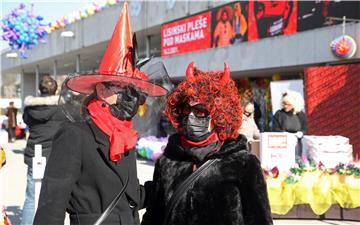 Maskenbal "Lisinski pleše pod maskama" na otvorenom