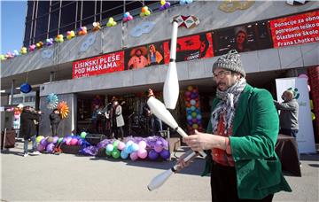 Maskenbal "Lisinski pleše pod maskama" na otvorenom