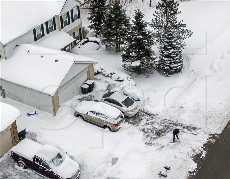 USA WEATHER WINTER STORM