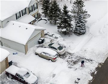 USA WEATHER WINTER STORM