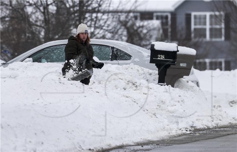 USA WEATHER WINTER STORM