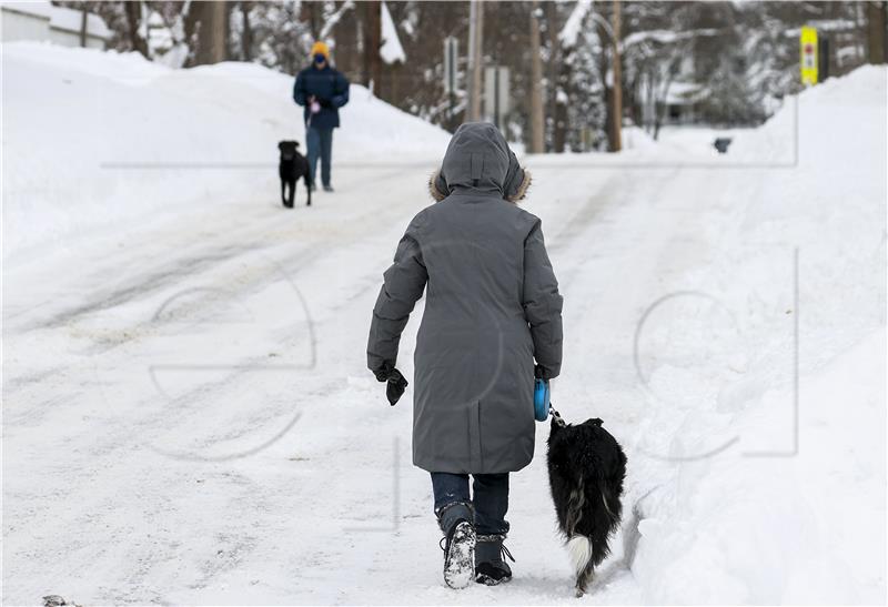 USA WEATHER WINTER STORM GRIPS THE US