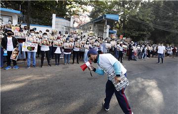 MYANMAR MILITARY COUP PROTEST