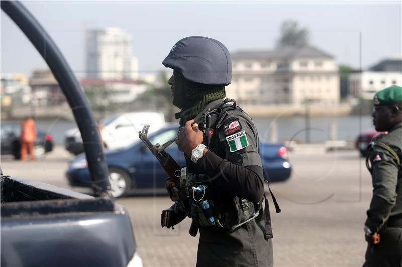 NIGERIA LAGOS MILITARY POLICE PROTEST