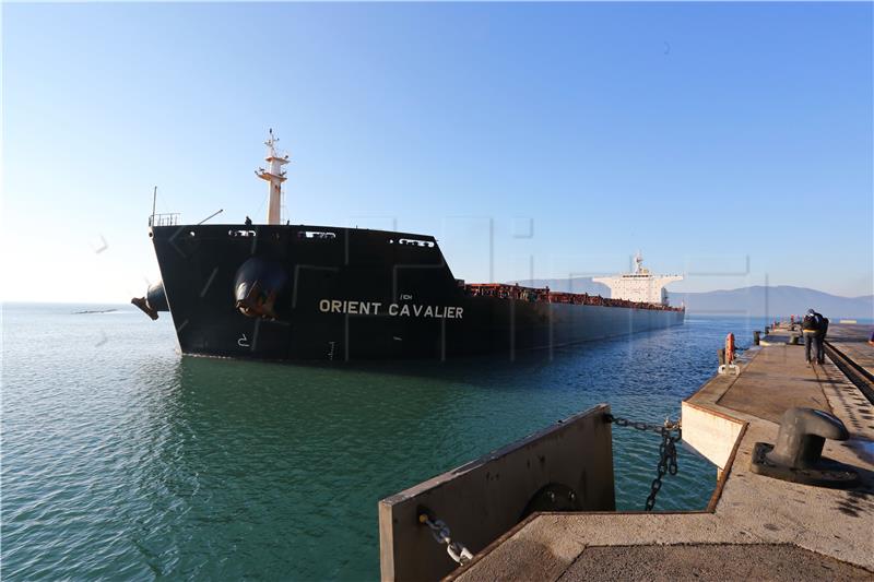 Port of Ploče receives biggest vessel in its history