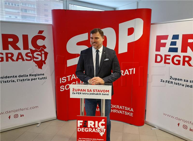 SDP-ov Ferić predstavio "13 fer točaka za Istru jednakih šansi"