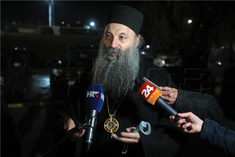 Metropolitan Porfirije elected new leader of Serbian Orthodox Church