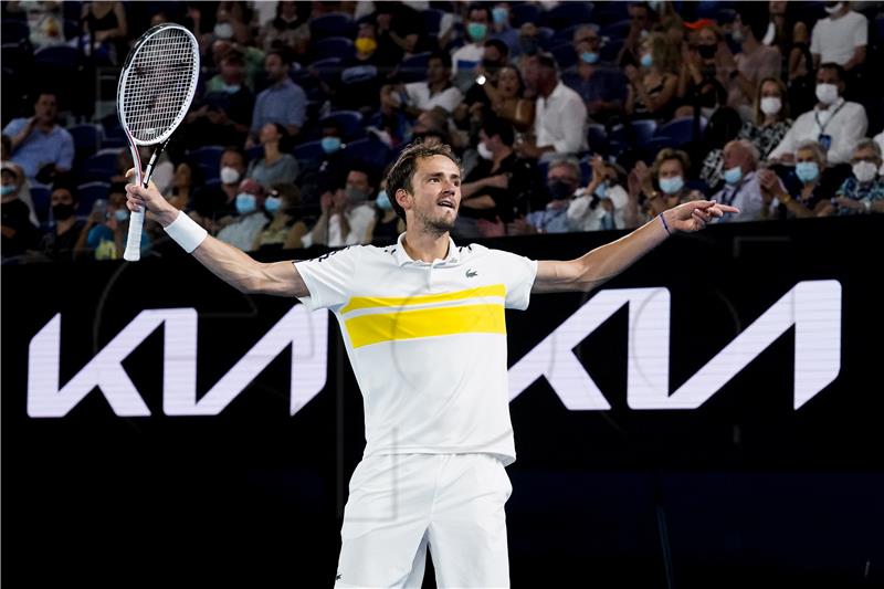 Australian Open: Medvjedev protiv Đokovića za trofej