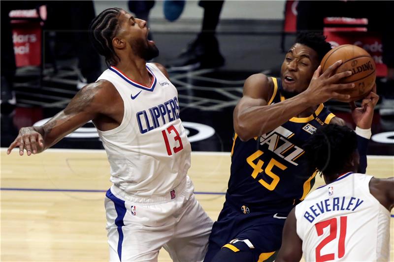 NBA: Clippersi uzvratili Jazzu