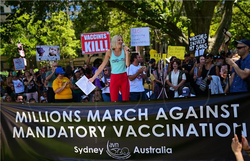 AUSTRALIA PROTEST CORONAVIRUS PANDEMIC COVID19