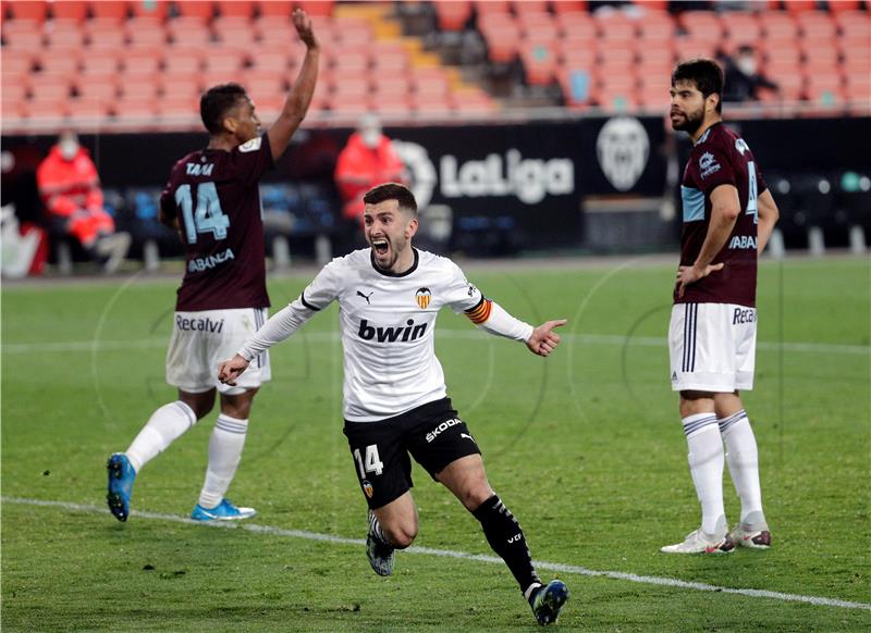 Španjolska: Valencia - Celta Vigo 2-0