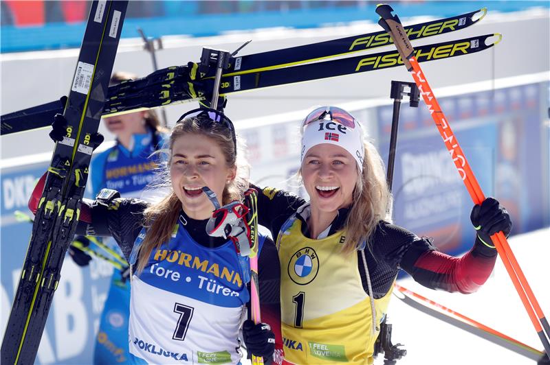 SLOVENIA BIATHLON WORLD CHAMPIONSHIPS