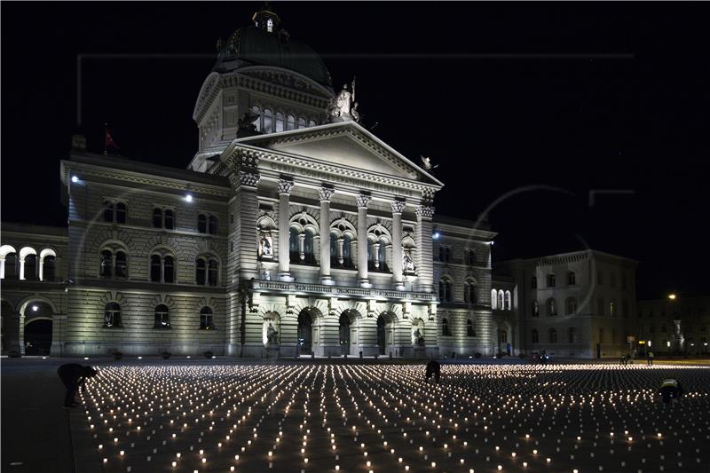 SWITZERLAND CORONAVIRUS PANDEMIC VICTIMS TRIBUTE