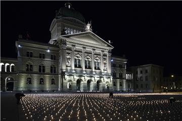 SWITZERLAND CORONAVIRUS PANDEMIC VICTIMS TRIBUTE