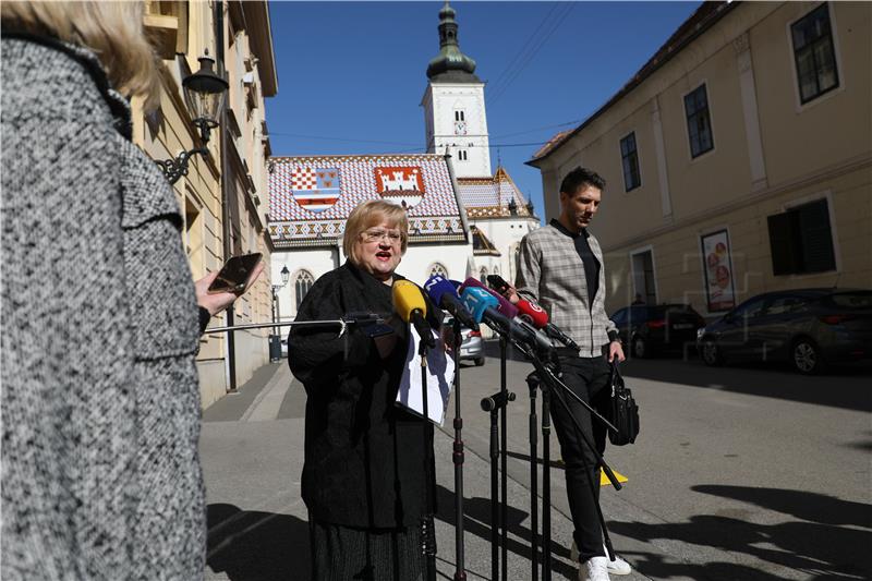 Konferencija za medije stranke Glas