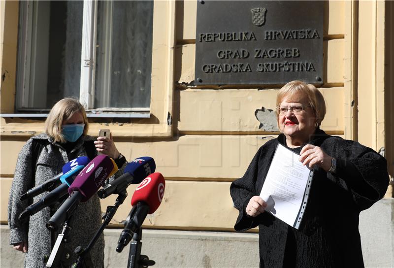 Konferencija za medije stranke Glas