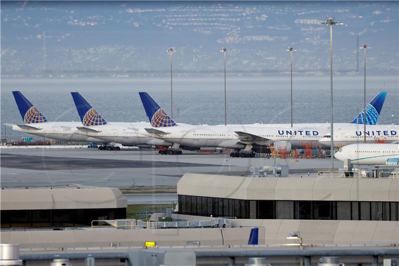 USA TRANSPORT ACCIDENT AFTERMATH UNITED AIRLINES BOEING 777