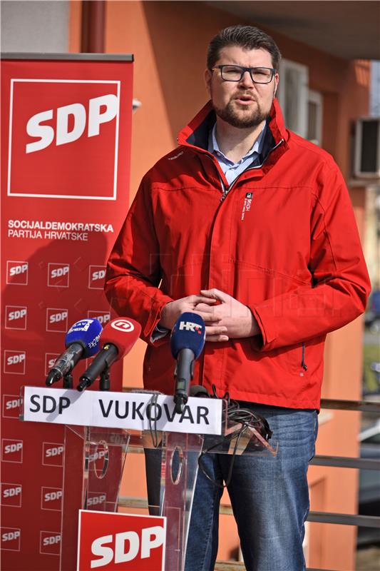 Predstavljen kandidat SDP-a za gradonačelnika Vukovara