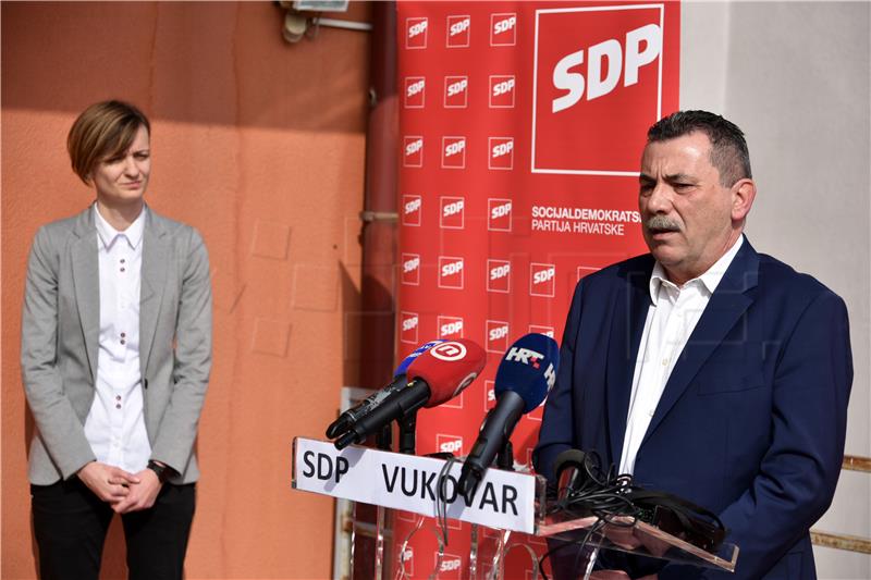 Predstavljen kandidat SDP-a za gradonačelnika Vukovara