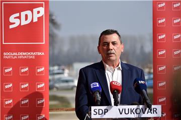 Predstavljen kandidat SDP-a za gradonačelnika Vukovara