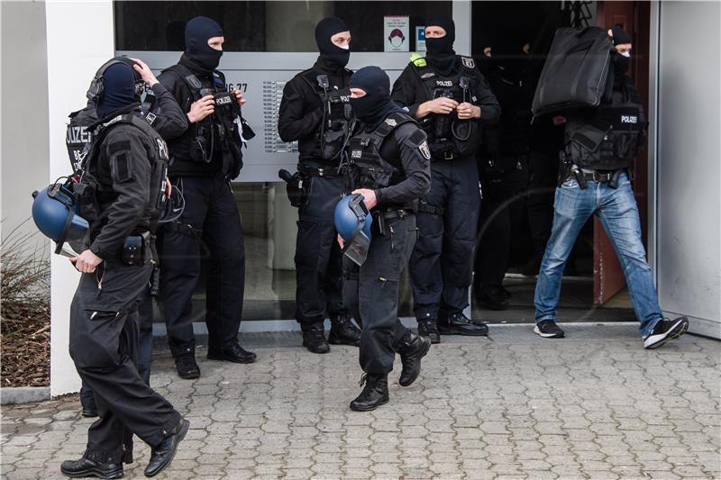 GERMANY EXTREMISM POLICE RAID