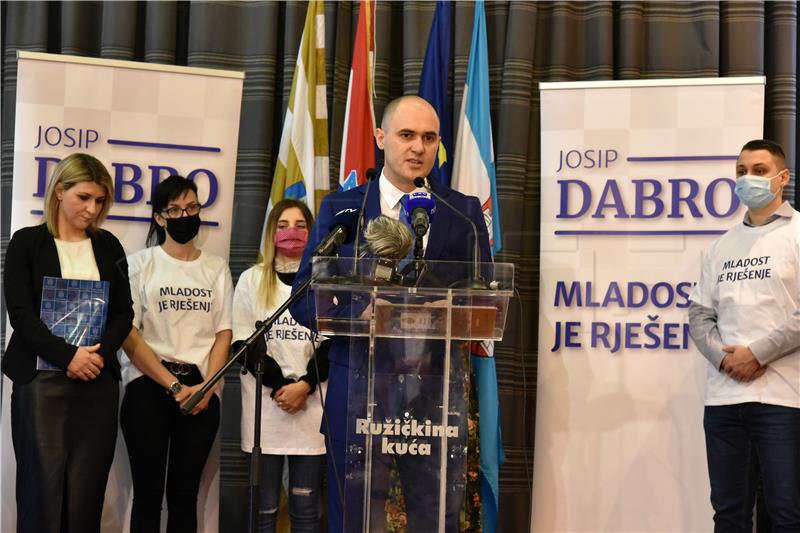 Josip Dabro predstavio program i kandidaturu povodom nadolazećih lokalnih izbora