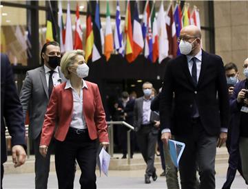 BELGIUM EU SUMMIT CORONAVIRUS PANDEMIC