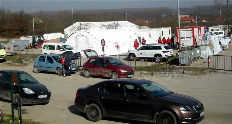 Petrinja: Konferencija za novinare Hrvatskog crvenog križa