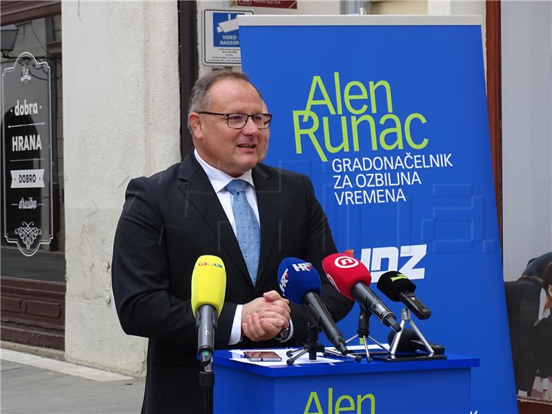 Alen Runac je kandidat HDZ-a za varaždinskog gradonačelnika 