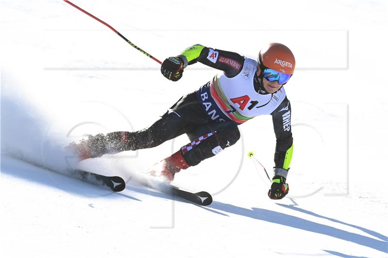 Bansko, veleslalom (m):  Pobjeda Zubčića