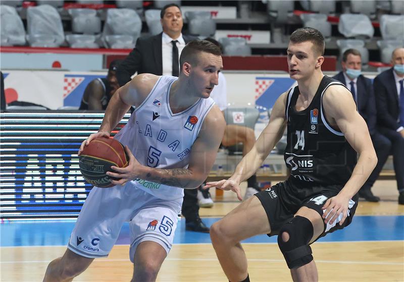 19. kolo ABA lige KK Zadar - KK Partizan