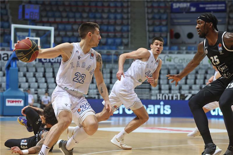 19. kolo ABA lige KK Zadar - KK Partizan