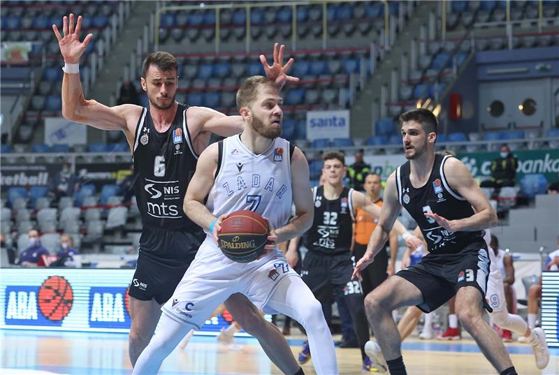 19. kolo ABA lige KK Zadar - KK Partizan