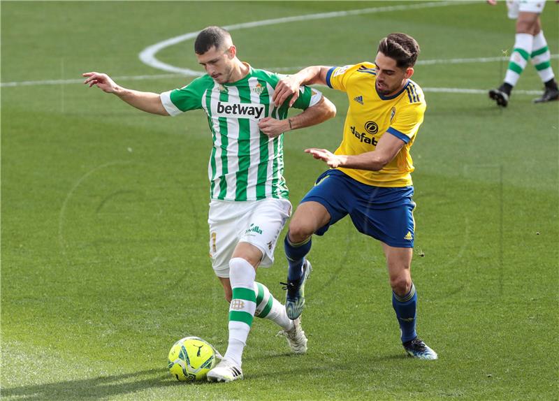 Španjolska: Cadiz - Betis 0-1