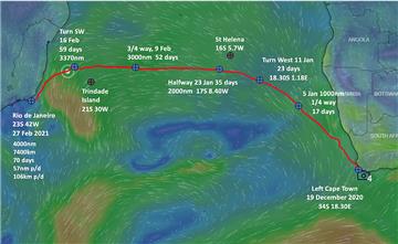 BRAZIL ROWING ATLANTIC