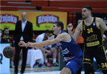 Utakmica 19. kola ABA košarkaške lige: Cibona - Split