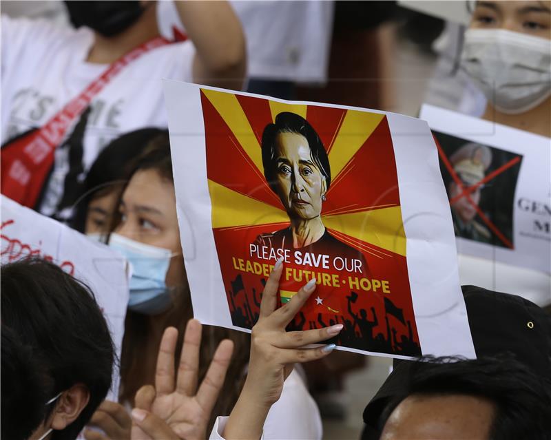 THAILAND MYANMAR PROTEST MILITARY COUP