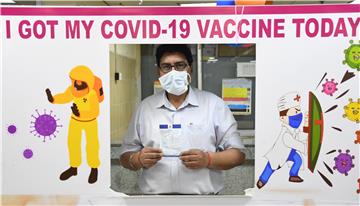 INDIA CORONAVIRUS PANDEMIC VACCINATION