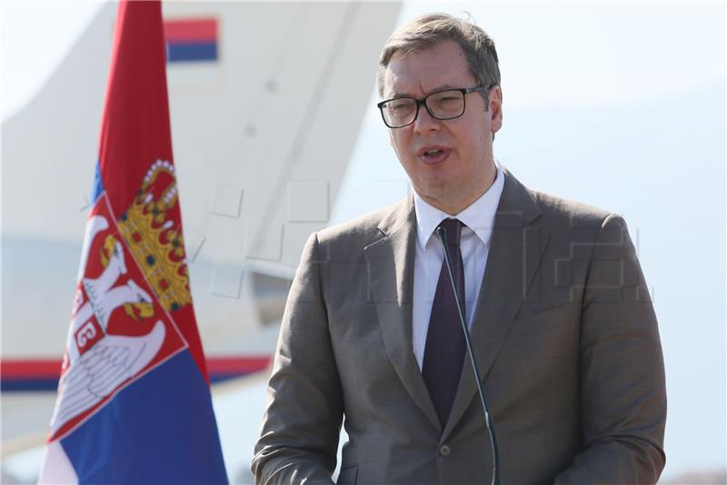 Vučić u Sarajevo donio cjepivo za Federaciju BiH